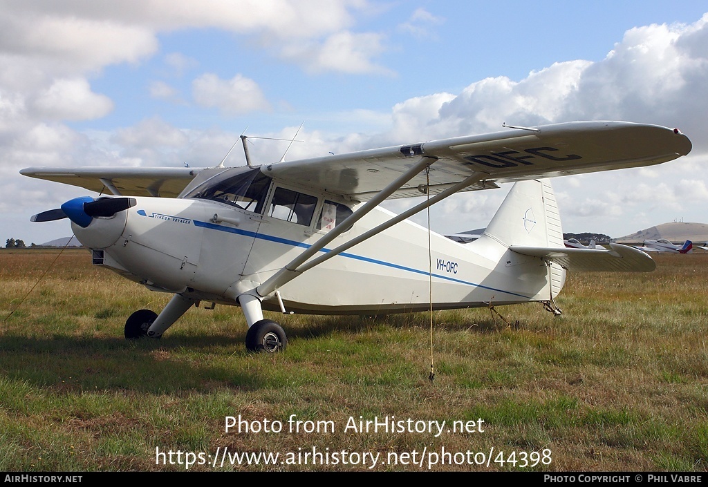 Aircraft Photo of VH-OFC | Stinson 108-2 Voyager | AirHistory.net #44398