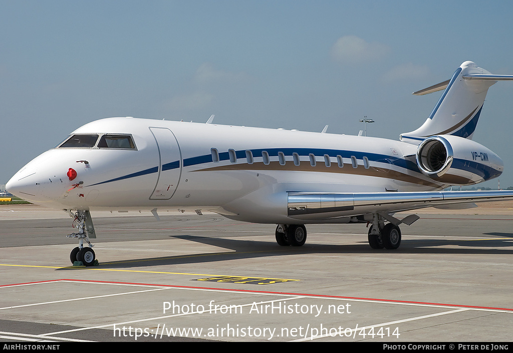 Aircraft Photo of VP-CWN | Bombardier Global 5000 (BD-700-1A11) | AirHistory.net #44414