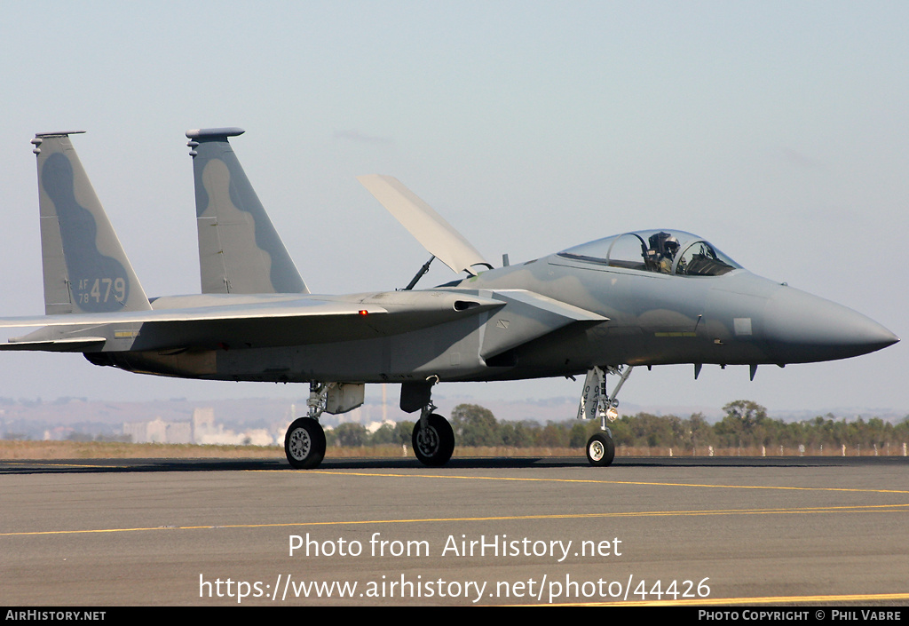 Aircraft Photo of 78-0479 / AF78-479 | McDonnell Douglas F-15C Eagle | USA - Air Force | AirHistory.net #44426