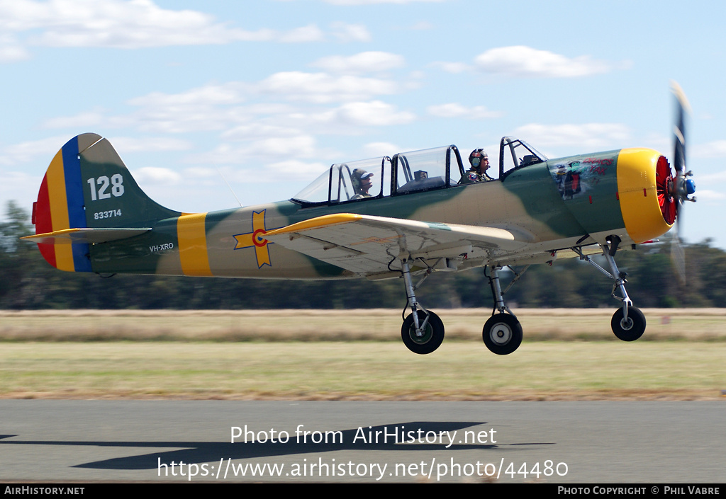 Aircraft Photo of VH-XRO | Yakovlev Yak-52 | Romania - Air Force | AirHistory.net #44480