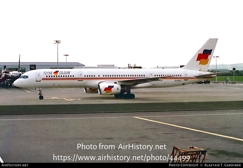 Aircraft Photo of G-FCLF | Boeing 757-28A | Flying Colours Airlines | AirHistory.net #44499