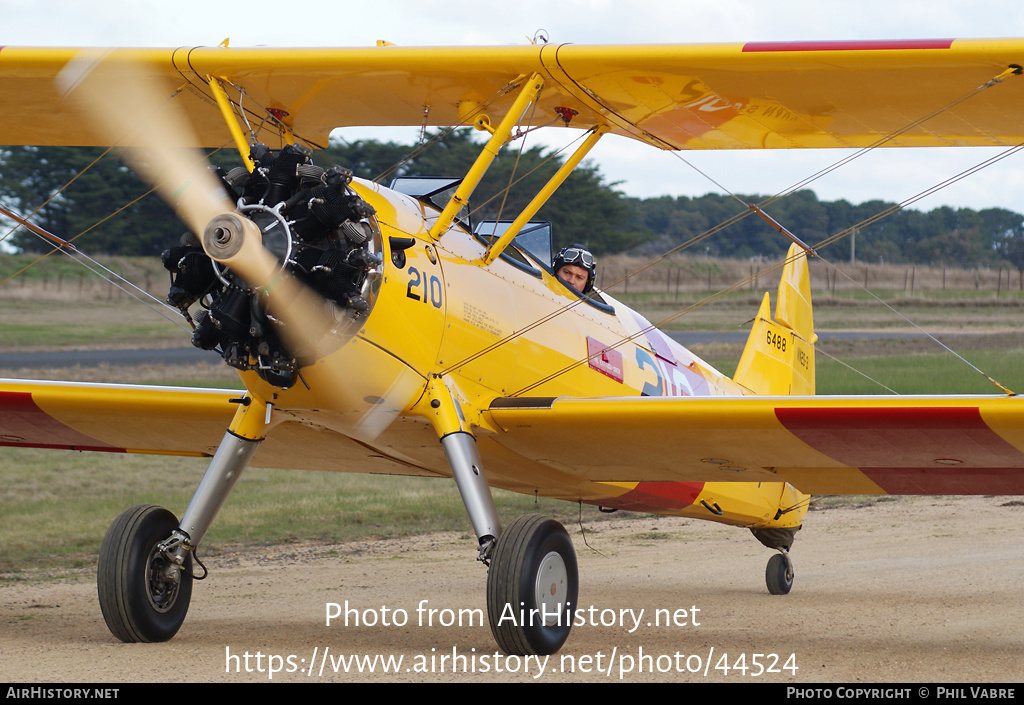 Aircraft Photo of VH-EYC | Boeing N2S-3 Kaydet (B75N1) | USA - Navy | AirHistory.net #44524