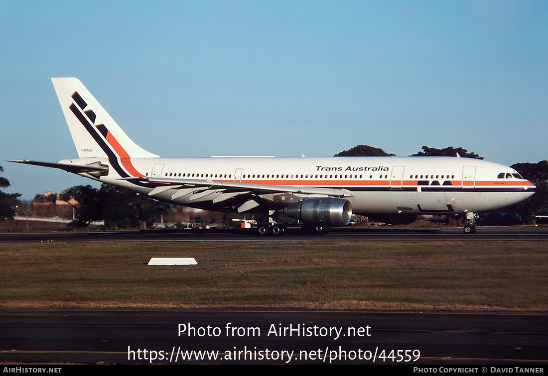 Aircraft Photo of VH-TAD | Airbus A300B4-203 | Trans-Australia Airlines - TAA | AirHistory.net #44559