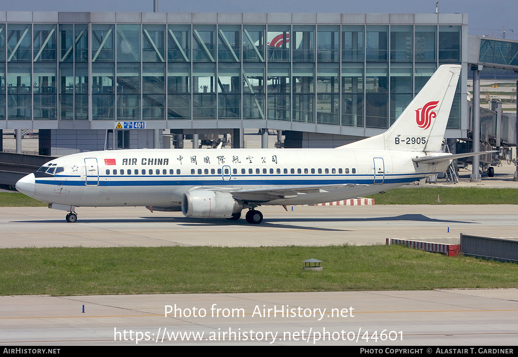 Aircraft Photo of B-2905 | Boeing 737-33A | Air China | AirHistory.net #44601