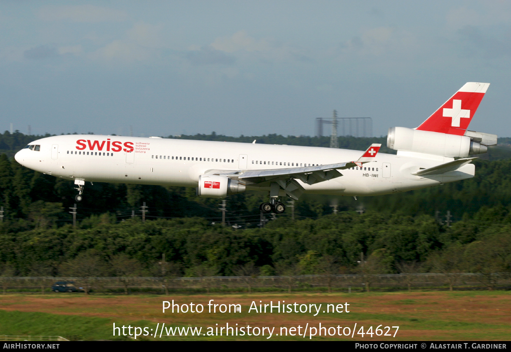 Aircraft Photo of HB-IWI | McDonnell Douglas MD-11 | Swiss International Air Lines | AirHistory.net #44627