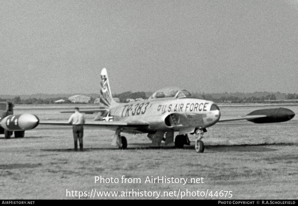 Aircraft Photo of 51-4383 / 14383 | Lockheed T-33A | USA - Air Force | AirHistory.net #44675