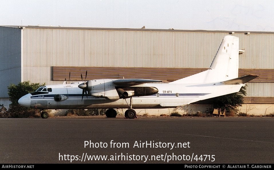 Aircraft Photo of ER-AFX | Antonov An-26 | AirHistory.net #44715