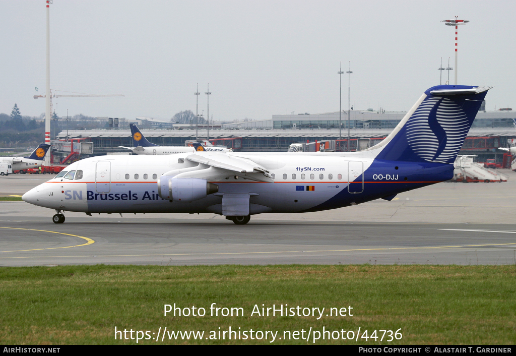 Aircraft Photo of OO-DJJ | British Aerospace BAe-146-200 | SN Brussels Airlines | AirHistory.net #44736