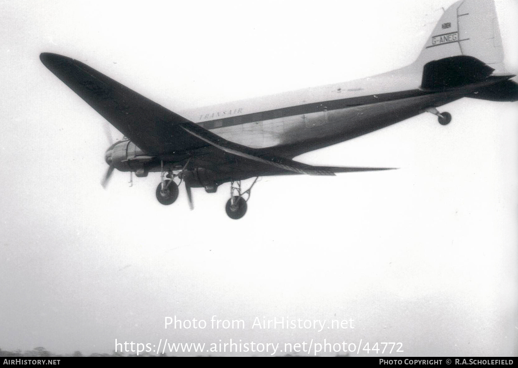 Aircraft Photo of G-ANEG | Douglas C-47B Dakota Mk.4 | Transair | AirHistory.net #44772