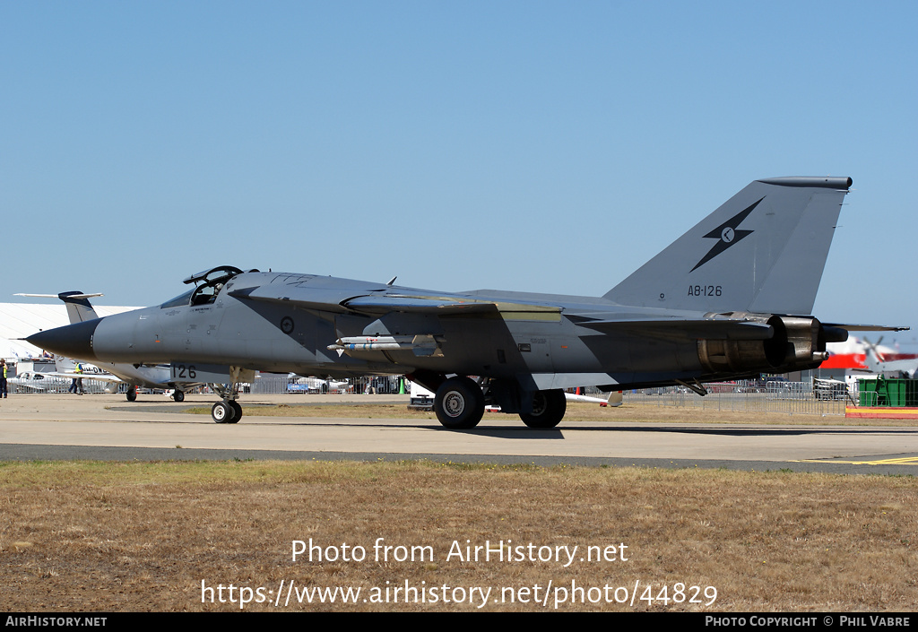 Aircraft Photo of A8-126 | General Dynamics RF-111C Aardvark | Australia - Air Force | AirHistory.net #44829