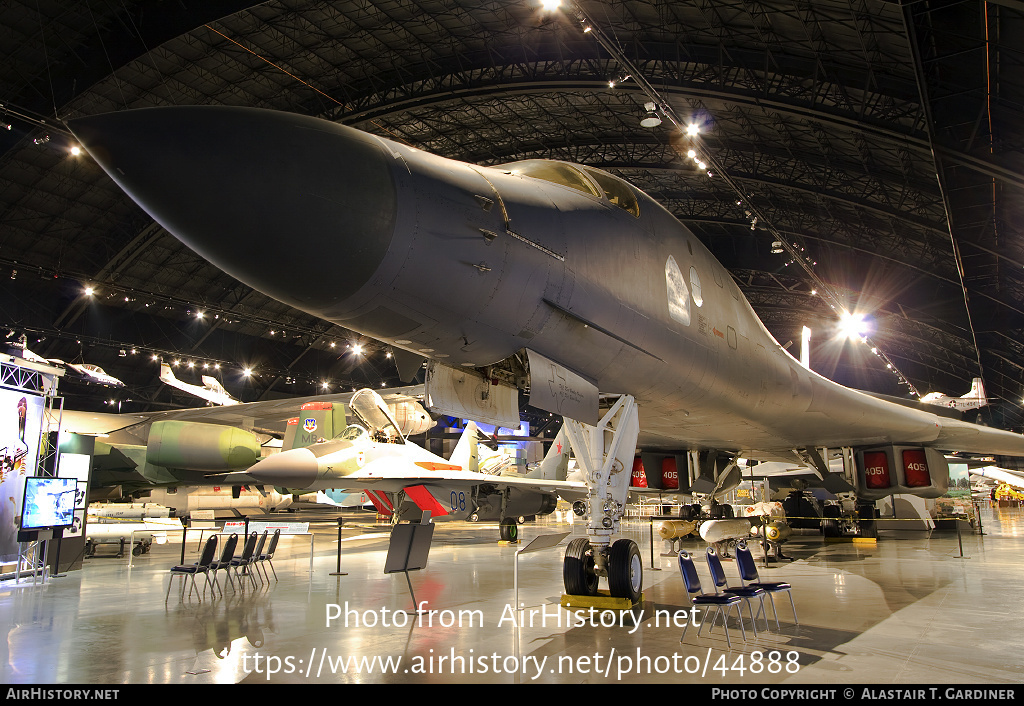 Aircraft Photo Of 84-0051 | Rockwell B-1B Lancer | USA - Air Force ...