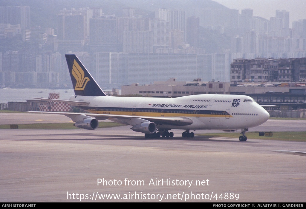 Aircraft Photo of N124KK | Boeing 747-312 | Singapore Airlines | AirHistory.net #44889