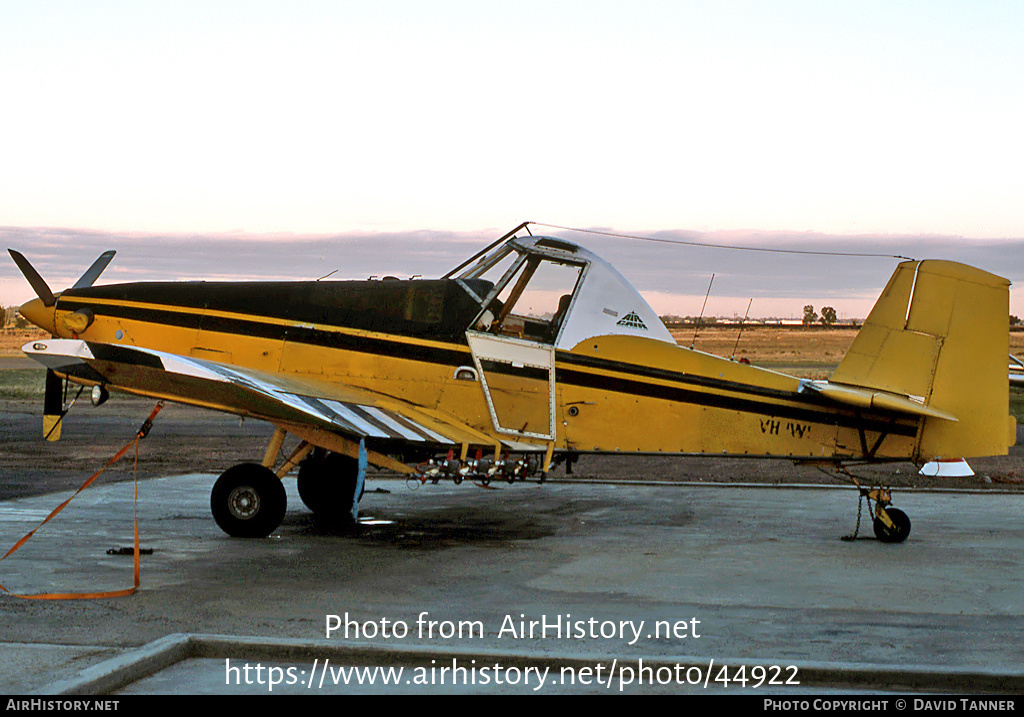 Aircraft Photo of VH-IWI | Ayres S2R-T15 Turbo Thrush | AirHistory.net #44922