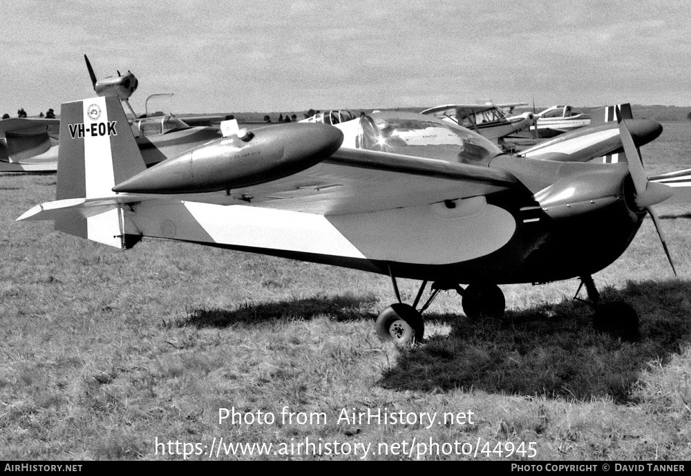 Aircraft Photo of VH-EOK | Tipsy T-66 Nipper 3 | AirHistory.net #44945