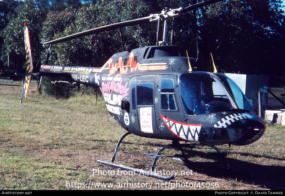 Aircraft Photo of VH-LEC | Bell AB-206A JetRanger | AirHistory.net #45056