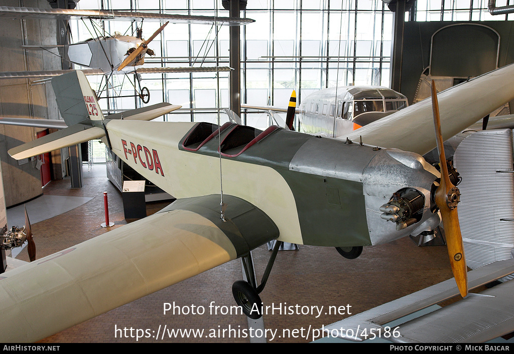 Aircraft Photo of F-PCDA | Klemm L-25b | AirHistory.net #45186