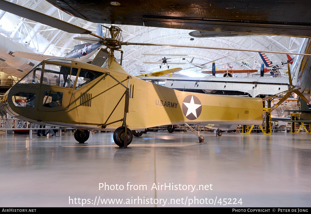 Aircraft Photo of 41-18874 | Sikorsky XR-4C Hoverfly | USA - Air Force | AirHistory.net #45224