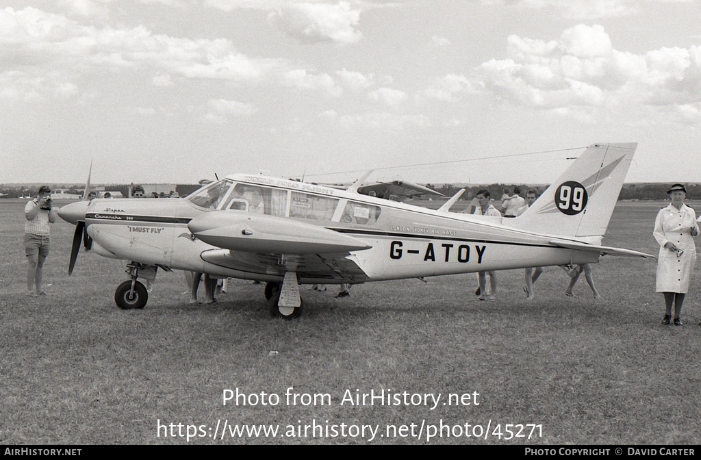 Aircraft Photo of G-ATOY | Piper PA-24-260 Comanche B | AirHistory.net #45271