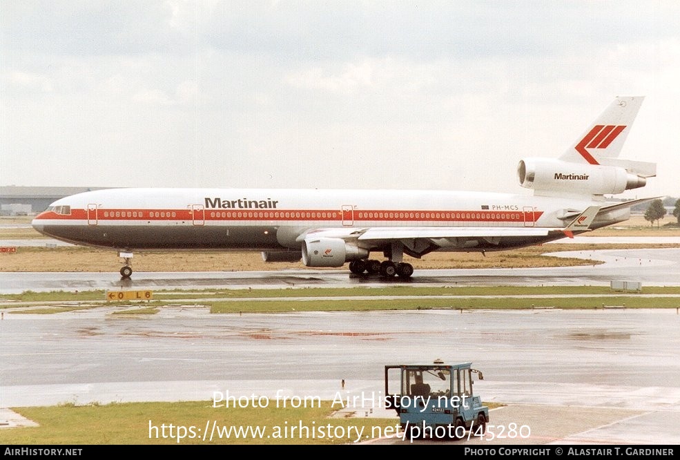 Aircraft Photo of PH-MCS | McDonnell Douglas MD-11CF | Martinair | AirHistory.net #45280