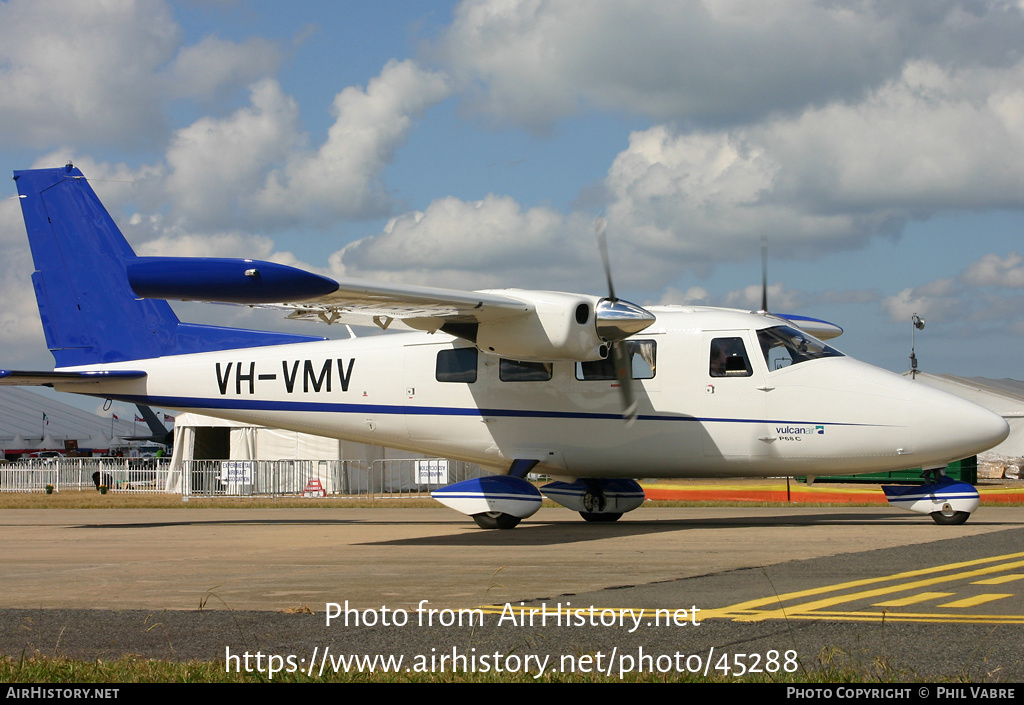 Aircraft Photo of VH-VMV | Vulcanair P-68C | AirHistory.net #45288