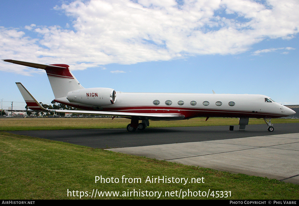 Aircraft Photo of N1GN | Gulfstream Aerospace G-V-SP Gulfstream G550 | AirHistory.net #45331