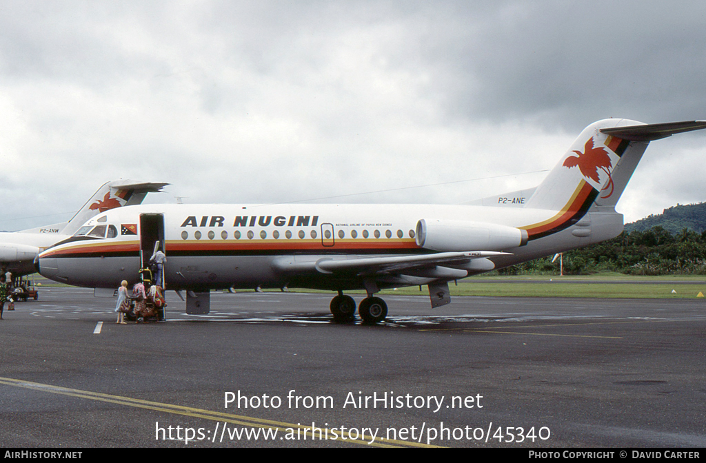 Aircraft Photo of P2-ANE | Fokker F28-1000 Fellowship | Air Niugini | AirHistory.net #45340