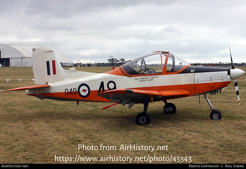 Aircraft Photo of VH-PTM | New Zealand CT-4A Airtrainer | Australia - Air Force | AirHistory.net #45343