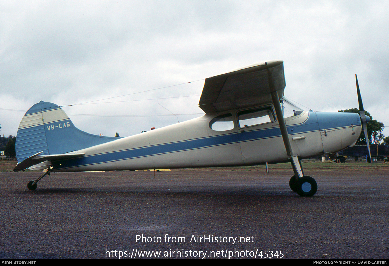 Aircraft Photo of VH-CAS | Cessna 170A | AirHistory.net #45345