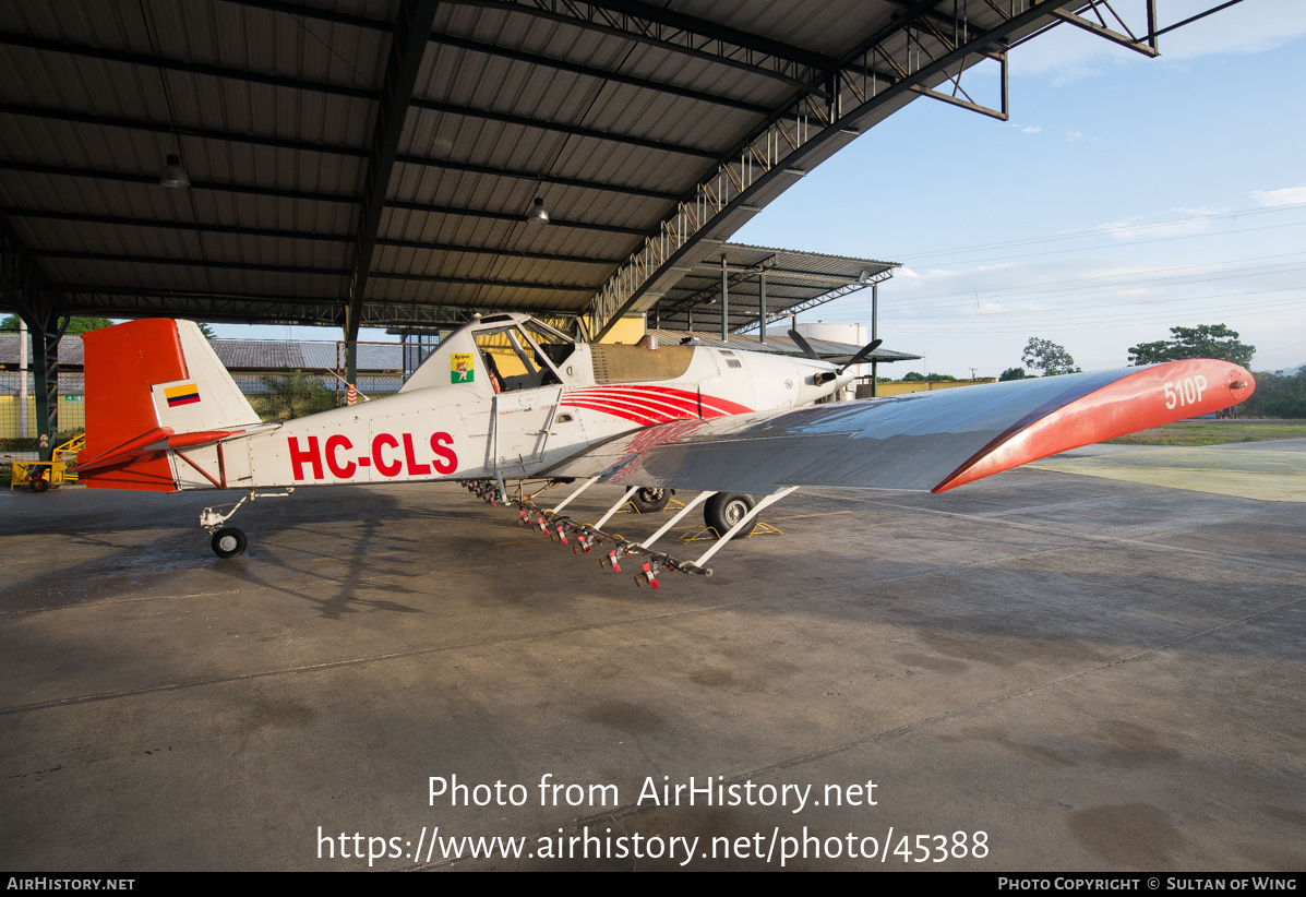 Aircraft Photo of HC-CLS | Thrush S2R-T34 Thrush 510P | AeroAgripac | AirHistory.net #45388