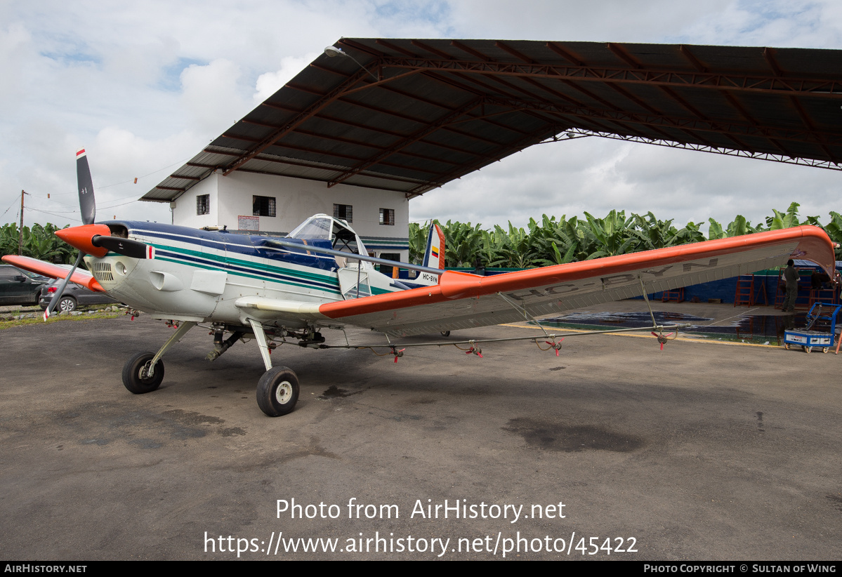 Aircraft Photo of HC-BYN | Cessna T188C Ag Husky | Aerovic | AirHistory.net #45422