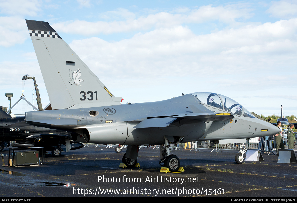 Aircraft Photo of 331 | Alenia Aermacchi M-346A Master | Singapore - Air Force | AirHistory.net #45461