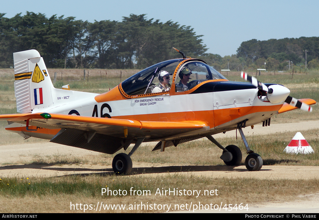 Aircraft Photo of VH-MCT / A19-046 | New Zealand CT-4A Airtrainer | Australia - Air Force | AirHistory.net #45464