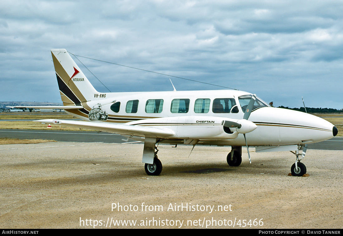 Aircraft Photo of VH-RNG | Piper PA-31-350 Navajo Chieftain | InterAsia | AirHistory.net #45466