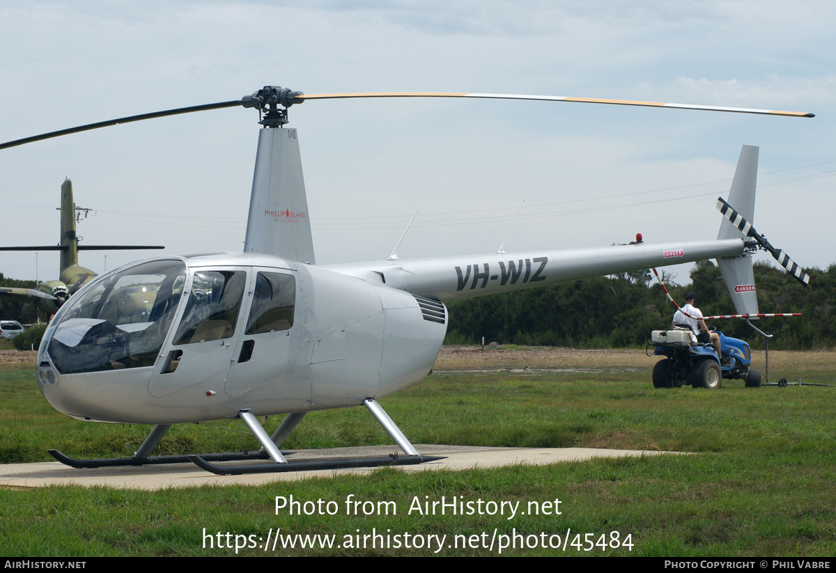 Aircraft Photo of VH-WIZ | Robinson R-44 Raven II | Phillip Island Helicopters | AirHistory.net #45484