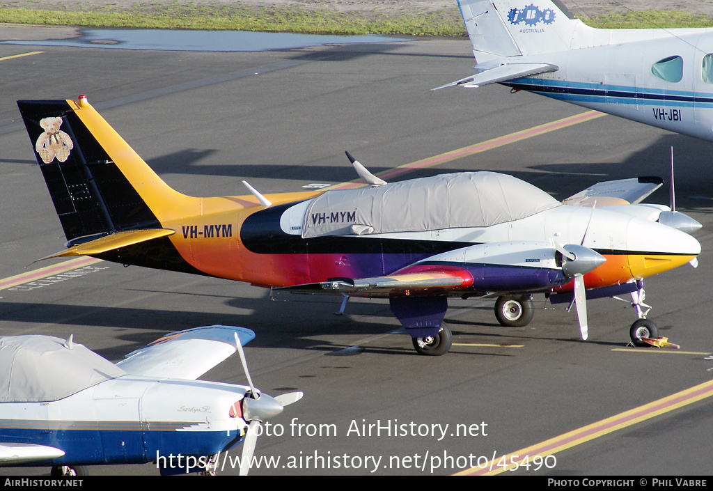 Aircraft Photo of VH-MYM | Beech B55 Baron (95-B55) | AirHistory.net #45490