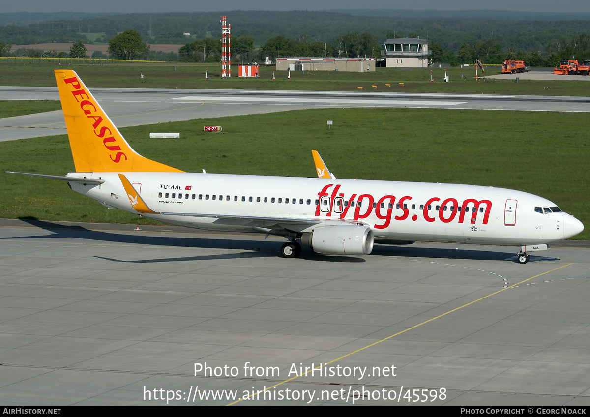 Aircraft Photo of TC-AAL | Boeing 737-82R | Pegasus Airlines | AirHistory.net #45598