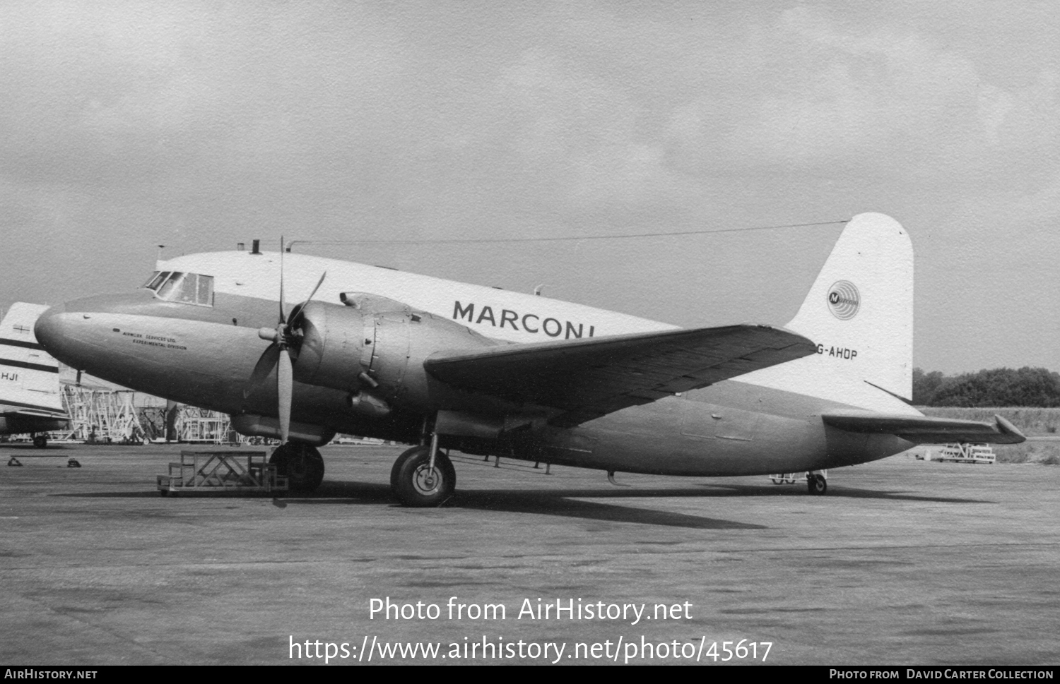 Aircraft Photo of G-AHOP | Vickers 498 Viking 1A | Marconi | AirHistory.net #45617