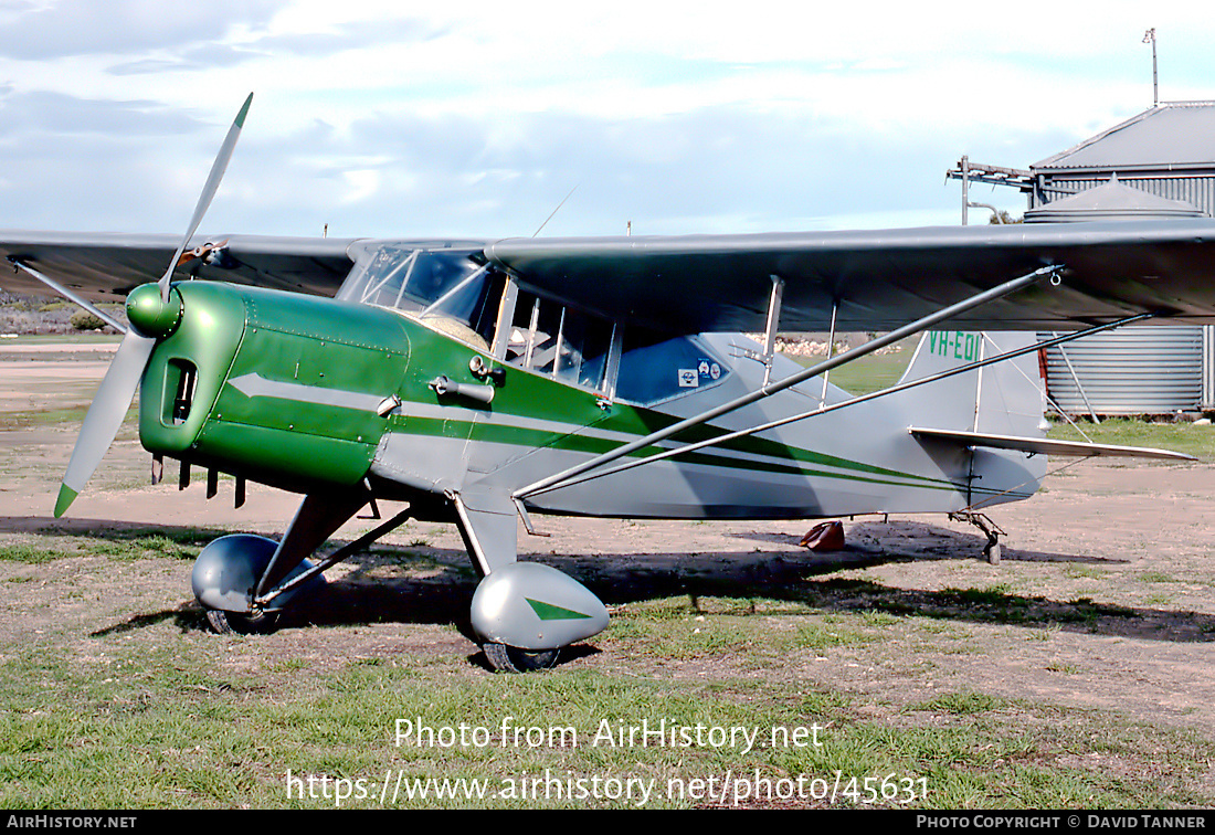 Aircraft Photo of VH-EOI | Auster J-5B Autocar | AirHistory.net #45631