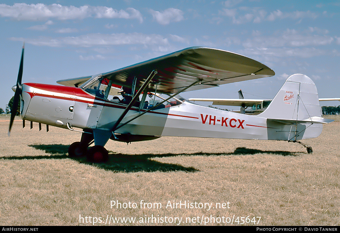 Aircraft Photo of VH-KCX | Auster J-1N Aiglet II | AirHistory.net #45647