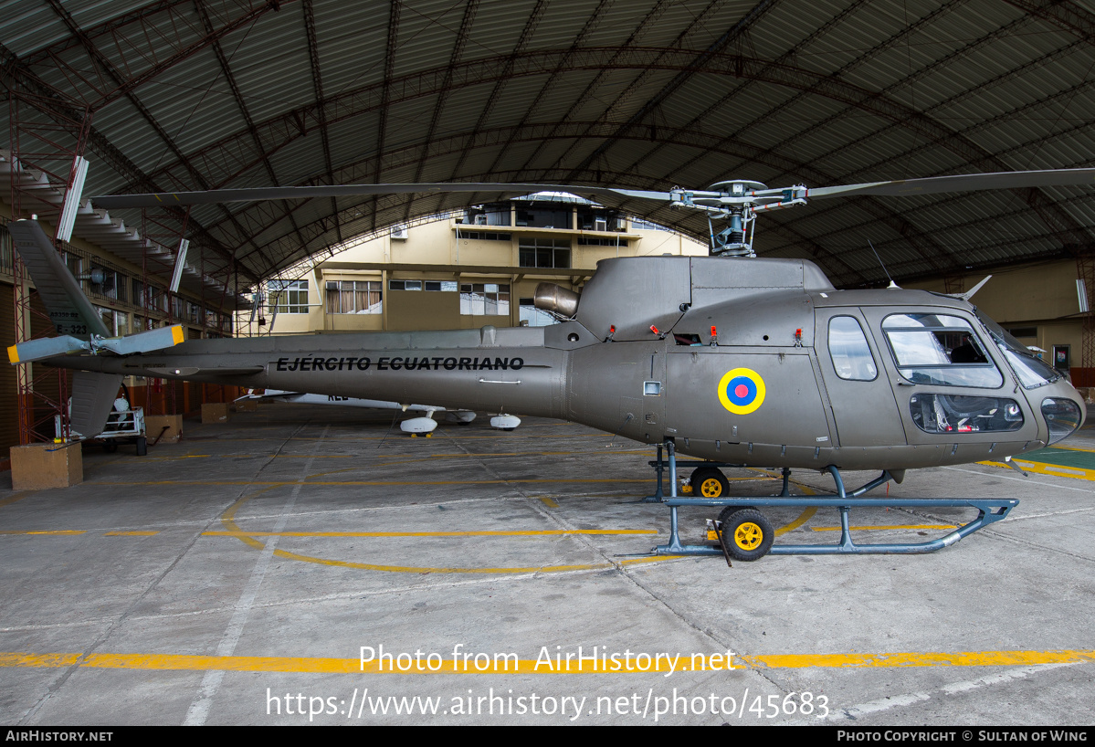 Aircraft Photo of E-323 | Eurocopter AS-350B-2 Ecureuil | Ecuador - Army | AirHistory.net #45683