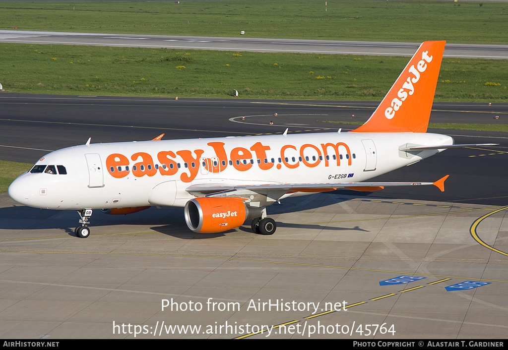 Aircraft Photo of G-EZGB | Airbus A319-111 | EasyJet | AirHistory.net #45764