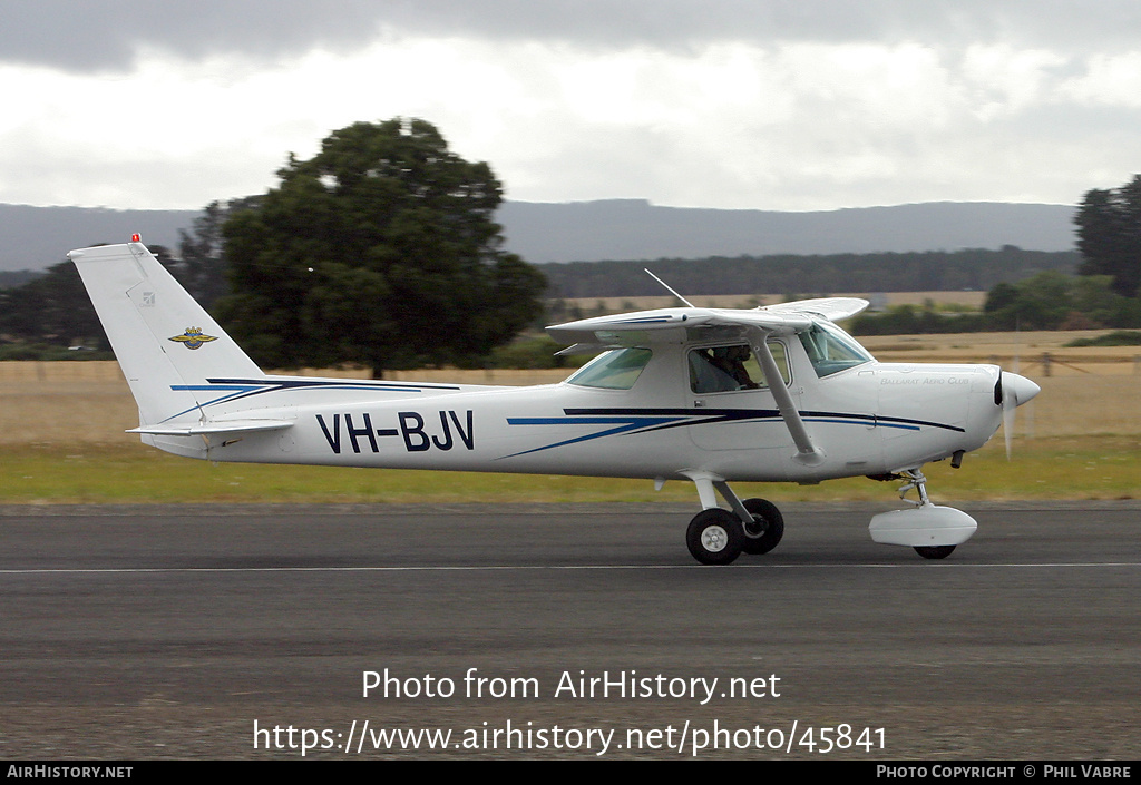 Aircraft Photo of VH-BJV | Cessna 152 | AirHistory.net #45841