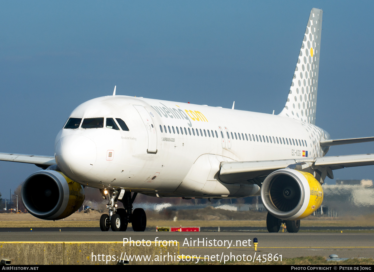 Aircraft Photo of EC-KDG | Airbus A320-214 | Vueling Airlines | AirHistory.net #45861