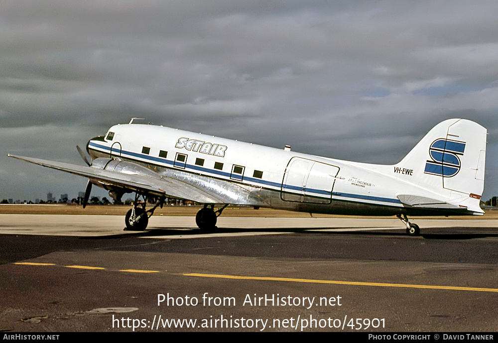 Aircraft Photo of VH-EWE | Douglas C-47 Skytrain | Setair | AirHistory.net #45901