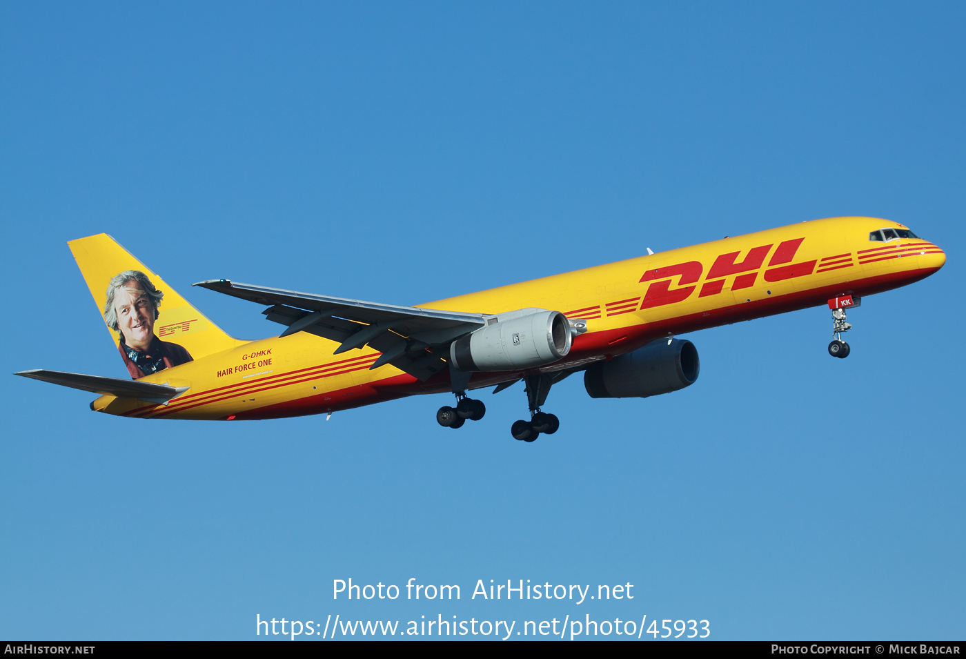 Aircraft Photo of G-DHKK | Boeing 757-28A(PCF) | DHL International | AirHistory.net #45933