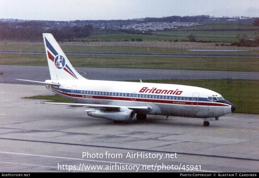 Aircraft Photo of G-BKHE | Boeing 737-204/Adv | Britannia Airways | AirHistory.net #45941