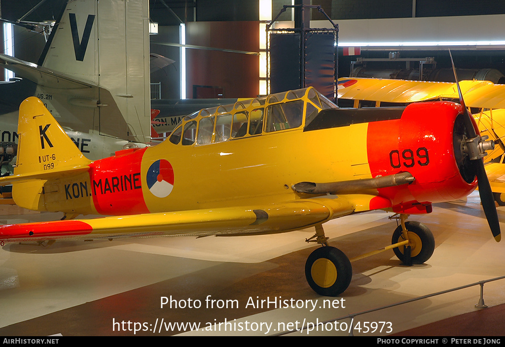 Aircraft Photo of 099 | North American AT-16 Harvard IIB | Netherlands - Navy | AirHistory.net #45973