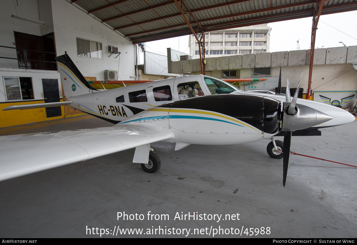 Aircraft Photo of HC-BNA | Piper PA-34-220T Seneca III | AIFA | AirHistory.net #45988