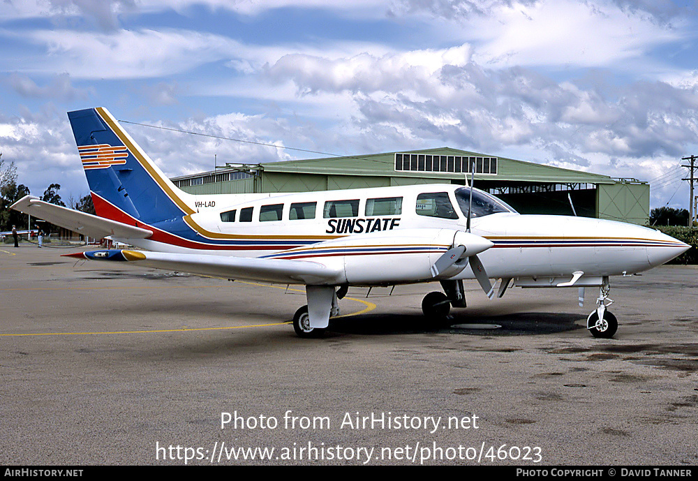Aircraft Photo of VH-LAD | Cessna 404 Titan | Sunstate Airlines | AirHistory.net #46023