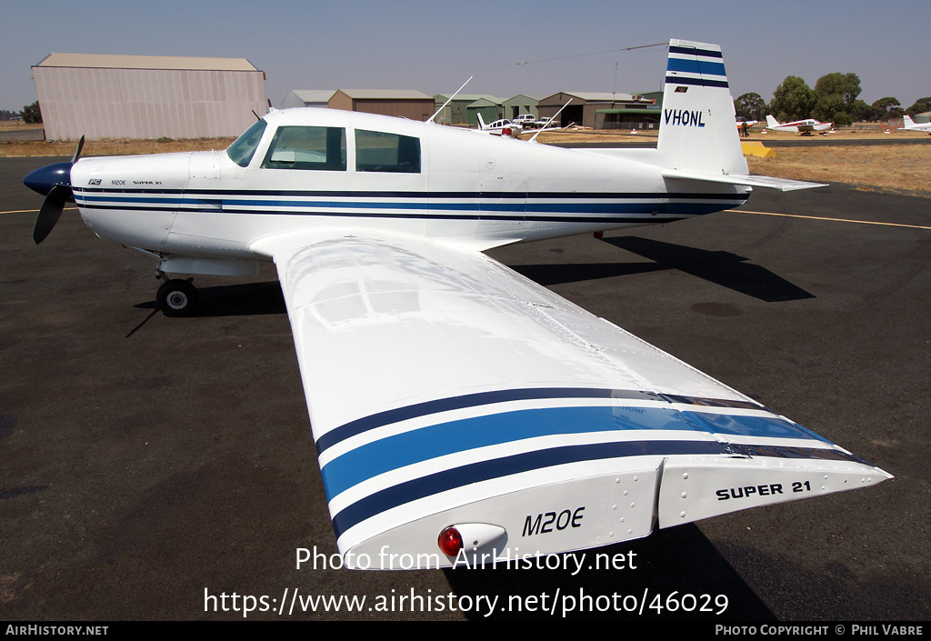 Aircraft Photo of VH-ONL | Mooney M-20E Super 21 | AirHistory.net #46029